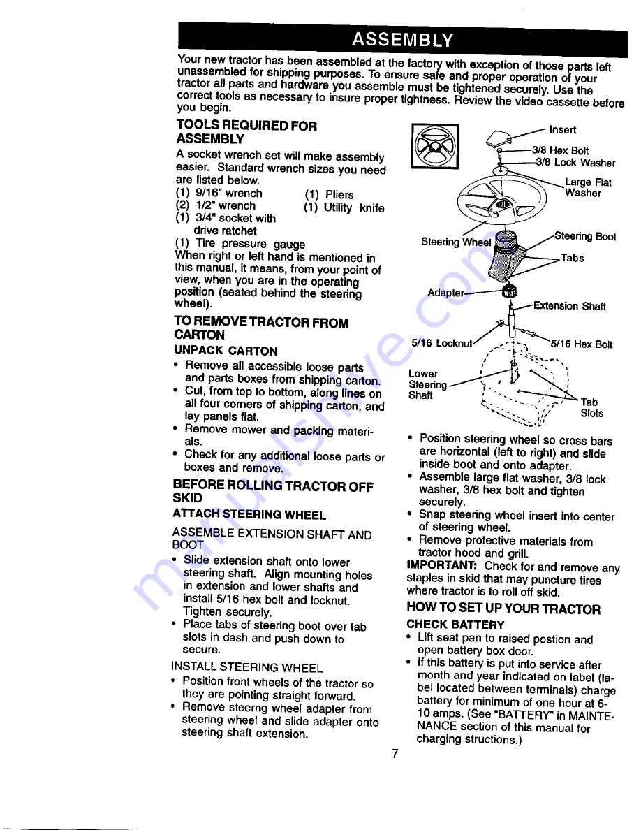 Craftsman 917.27113 Owner'S Manual Download Page 7