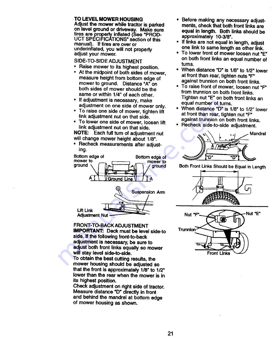 Craftsman 917.27113 Owner'S Manual Download Page 21