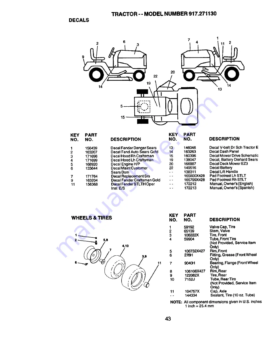 Craftsman 917.27113 Owner'S Manual Download Page 43