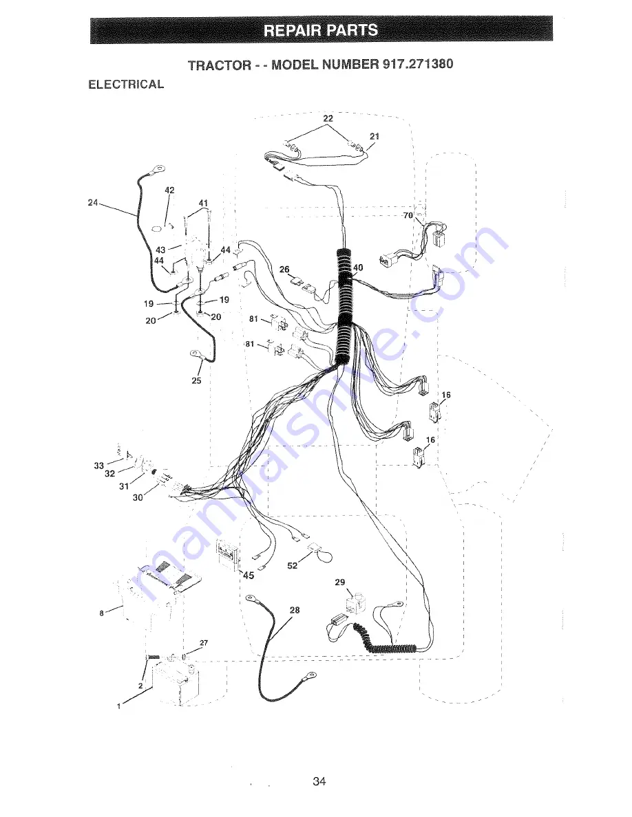 Craftsman 917.271380 Owner'S Manual Download Page 34