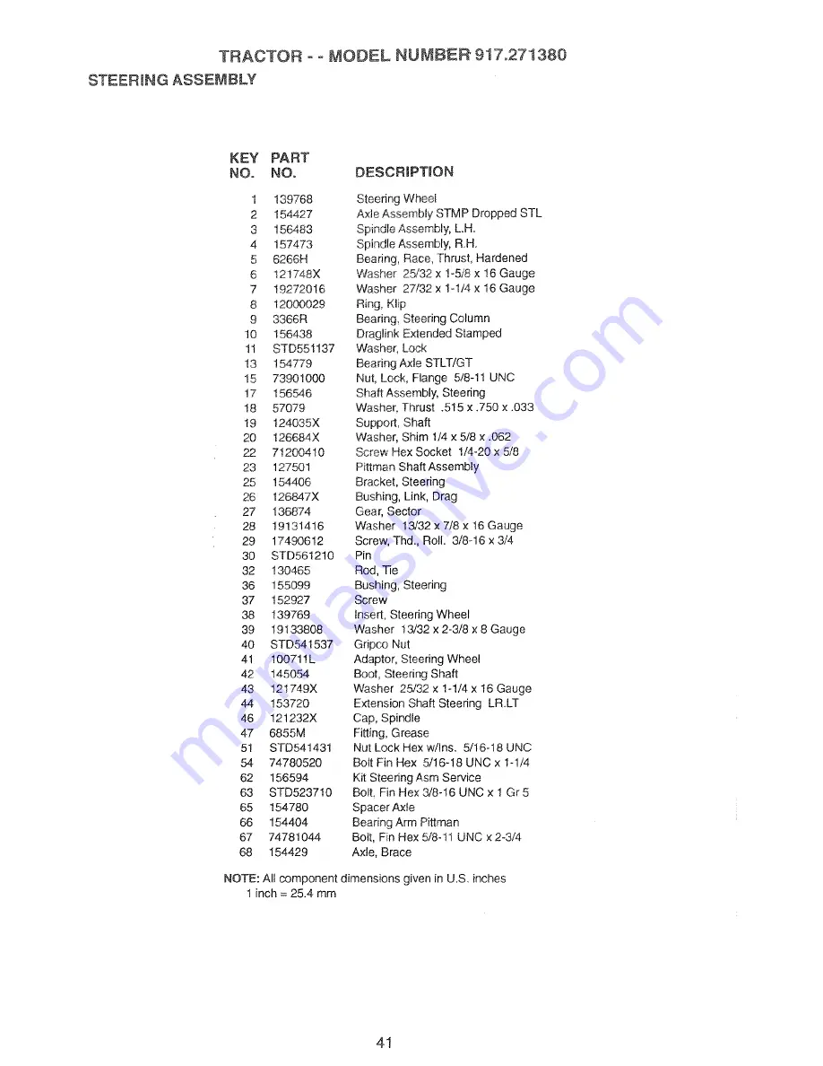 Craftsman 917.271380 Owner'S Manual Download Page 41