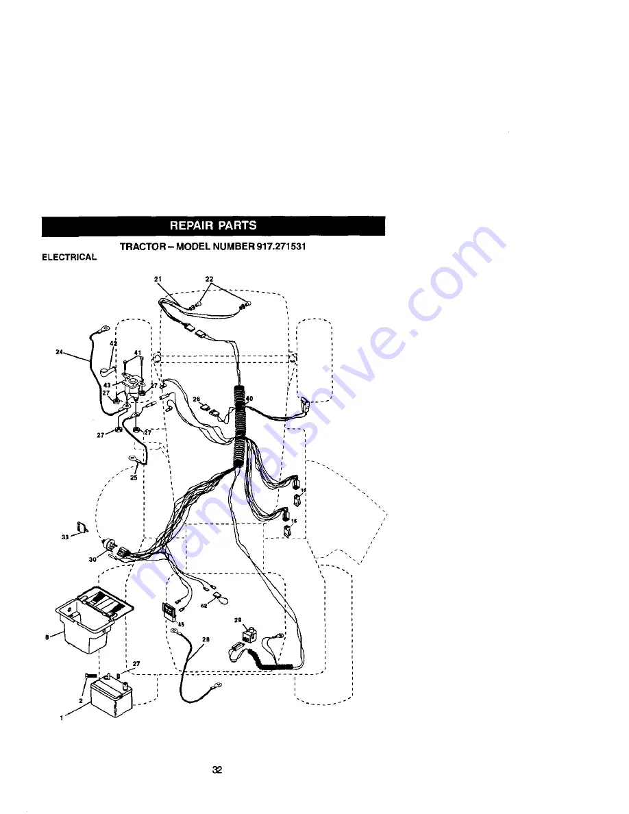 Craftsman 917.271531 Owner'S Manual Download Page 32