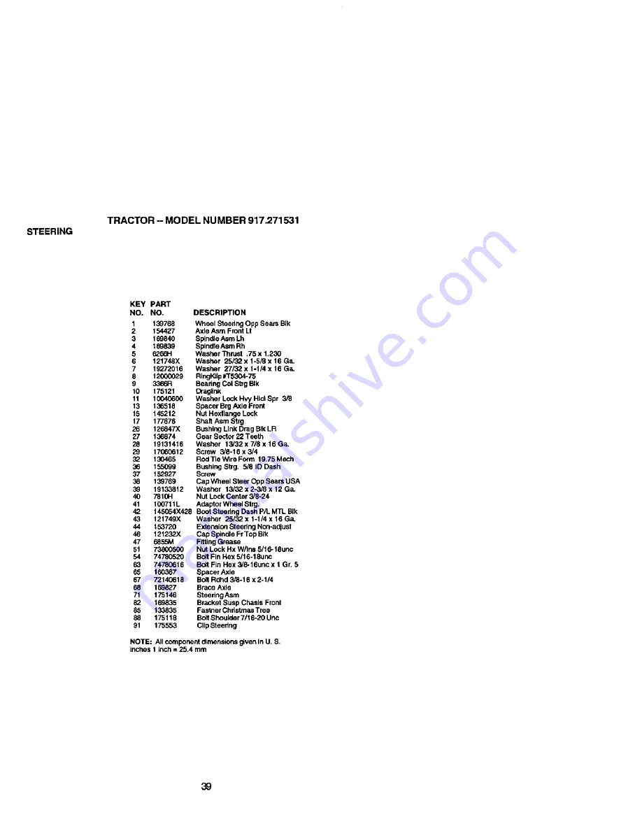 Craftsman 917.271531 Owner'S Manual Download Page 39