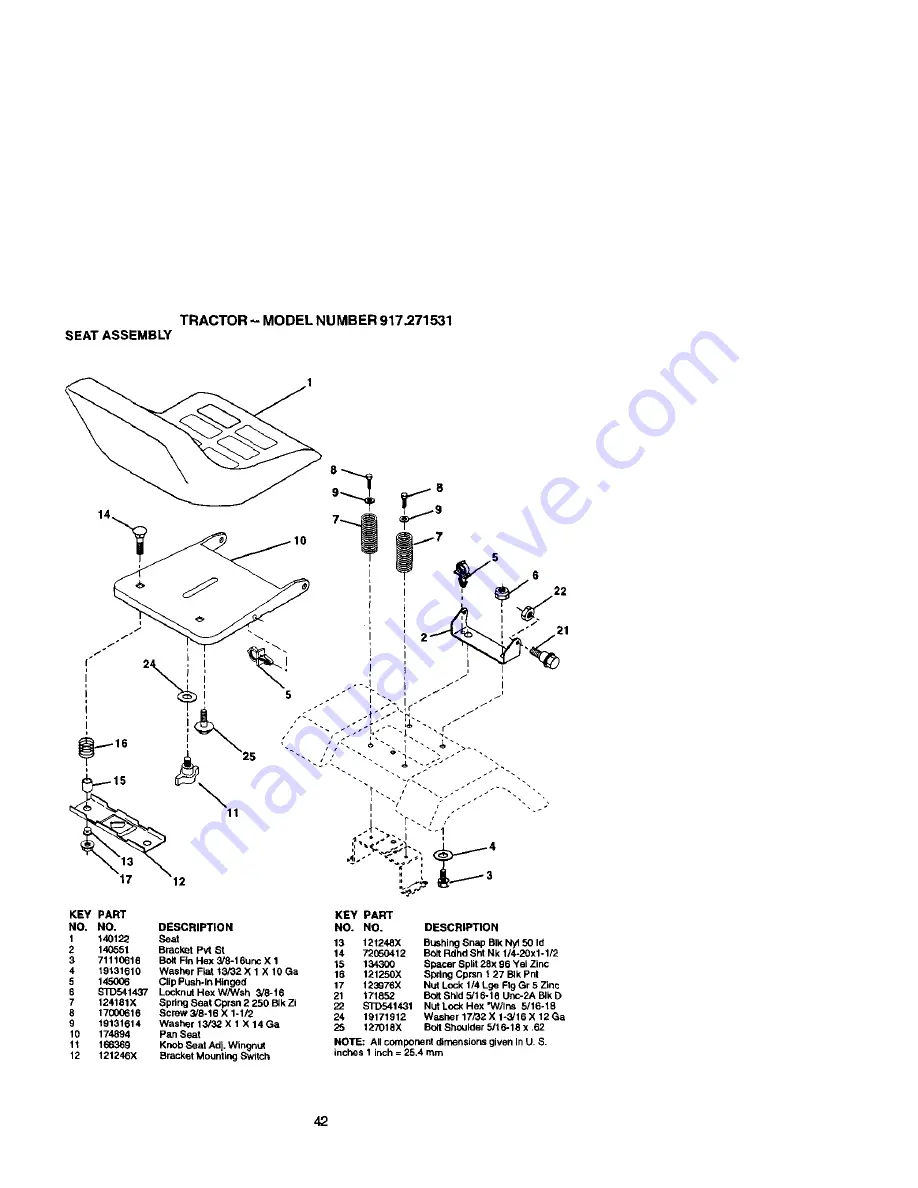 Craftsman 917.271531 Скачать руководство пользователя страница 42