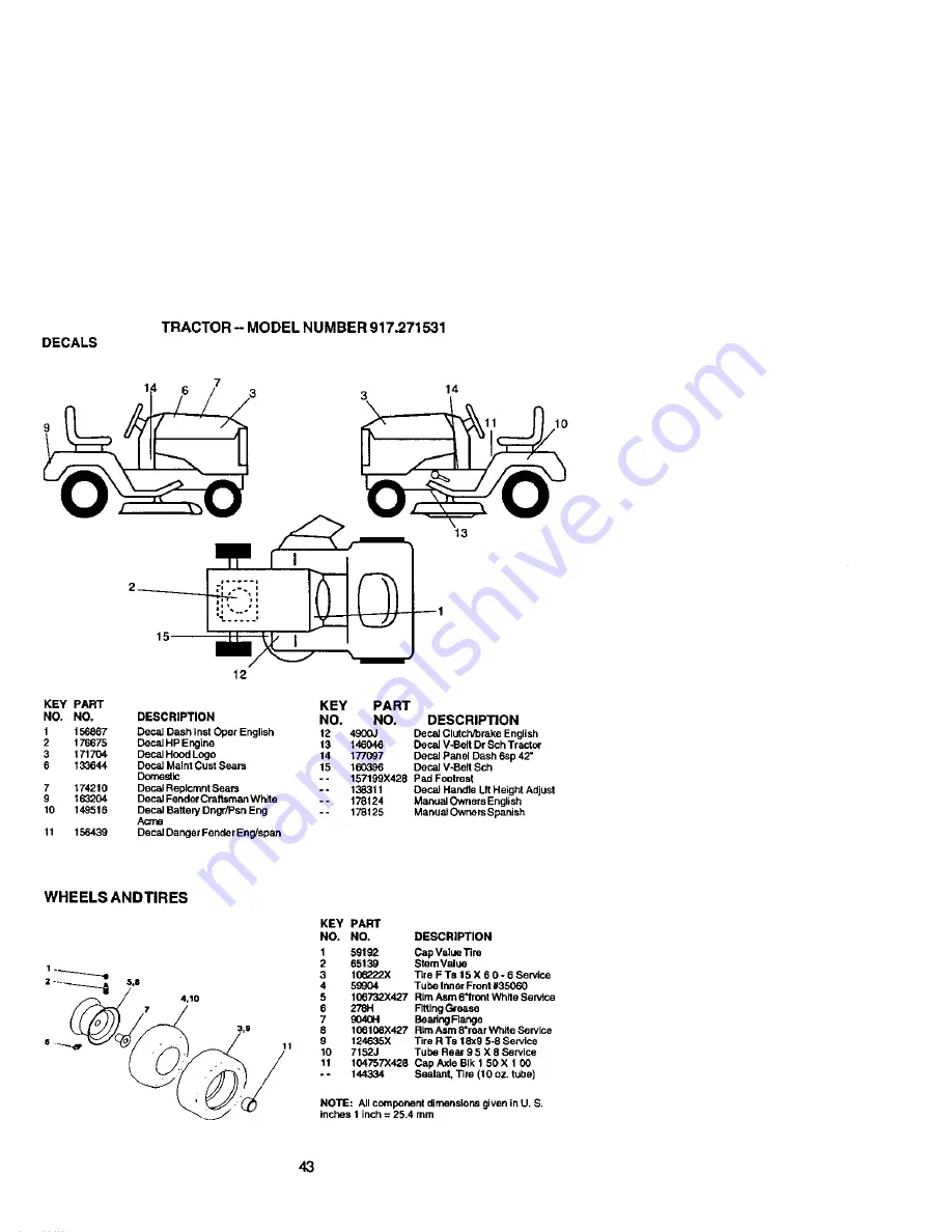 Craftsman 917.271531 Скачать руководство пользователя страница 43