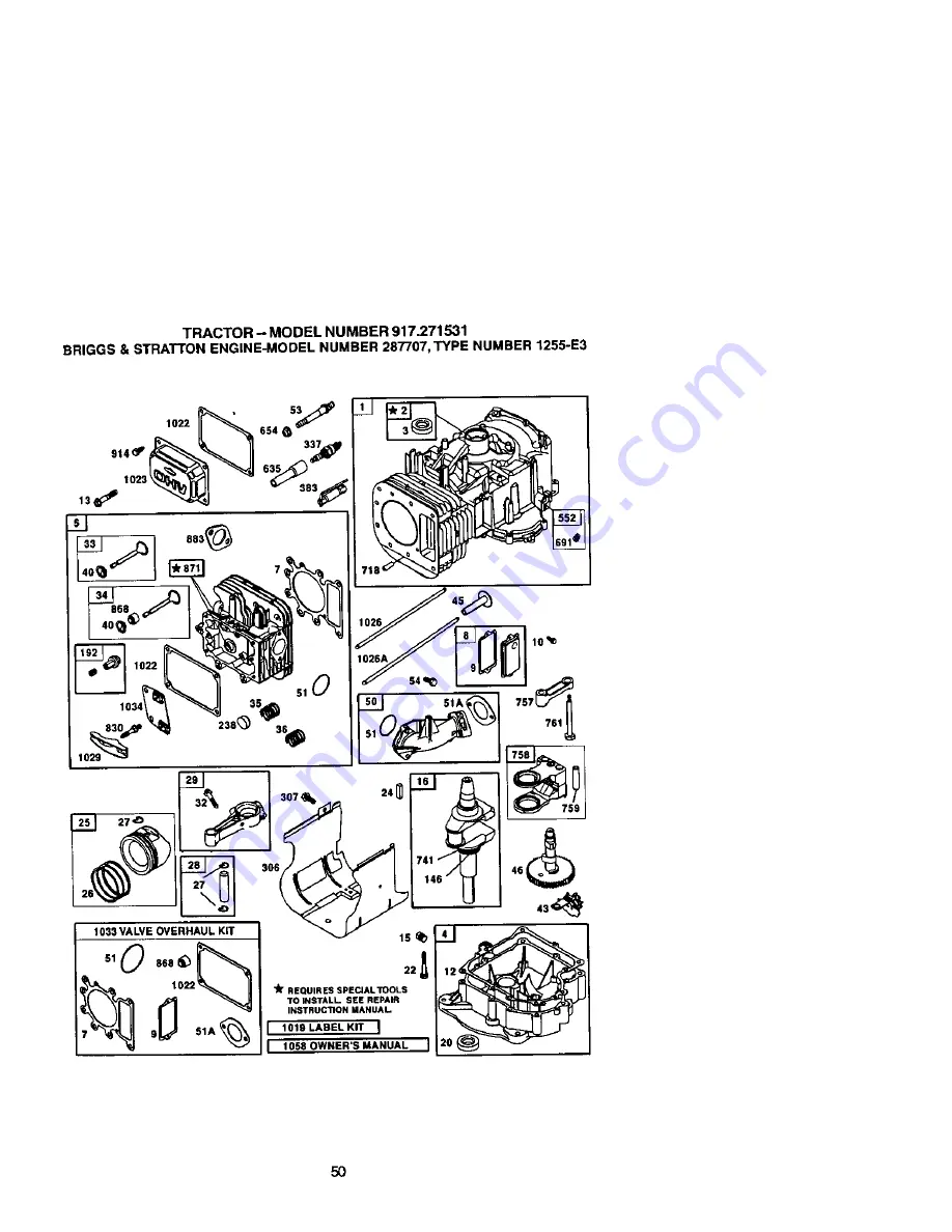 Craftsman 917.271531 Owner'S Manual Download Page 50