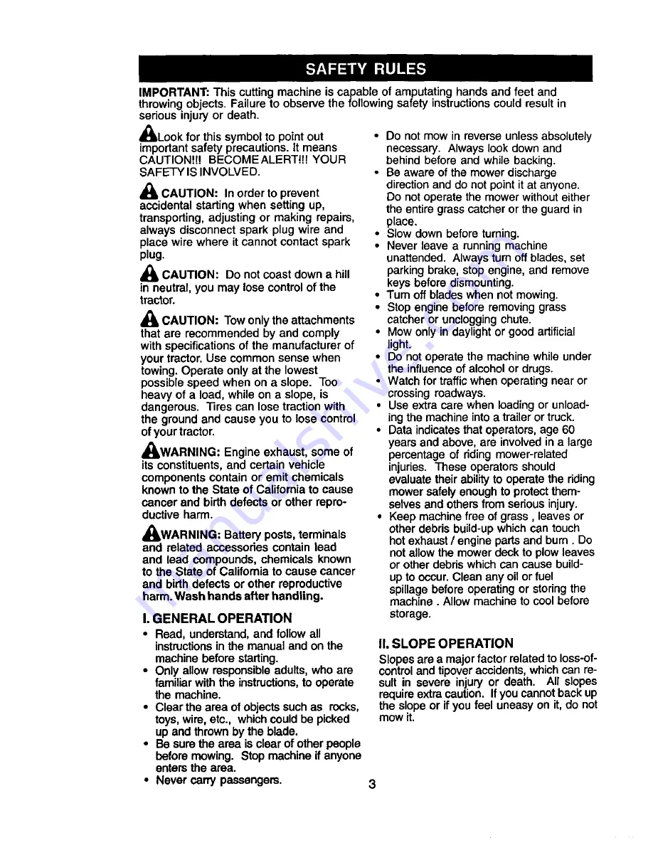 Craftsman 917.271552 Owner'S Manual Download Page 3