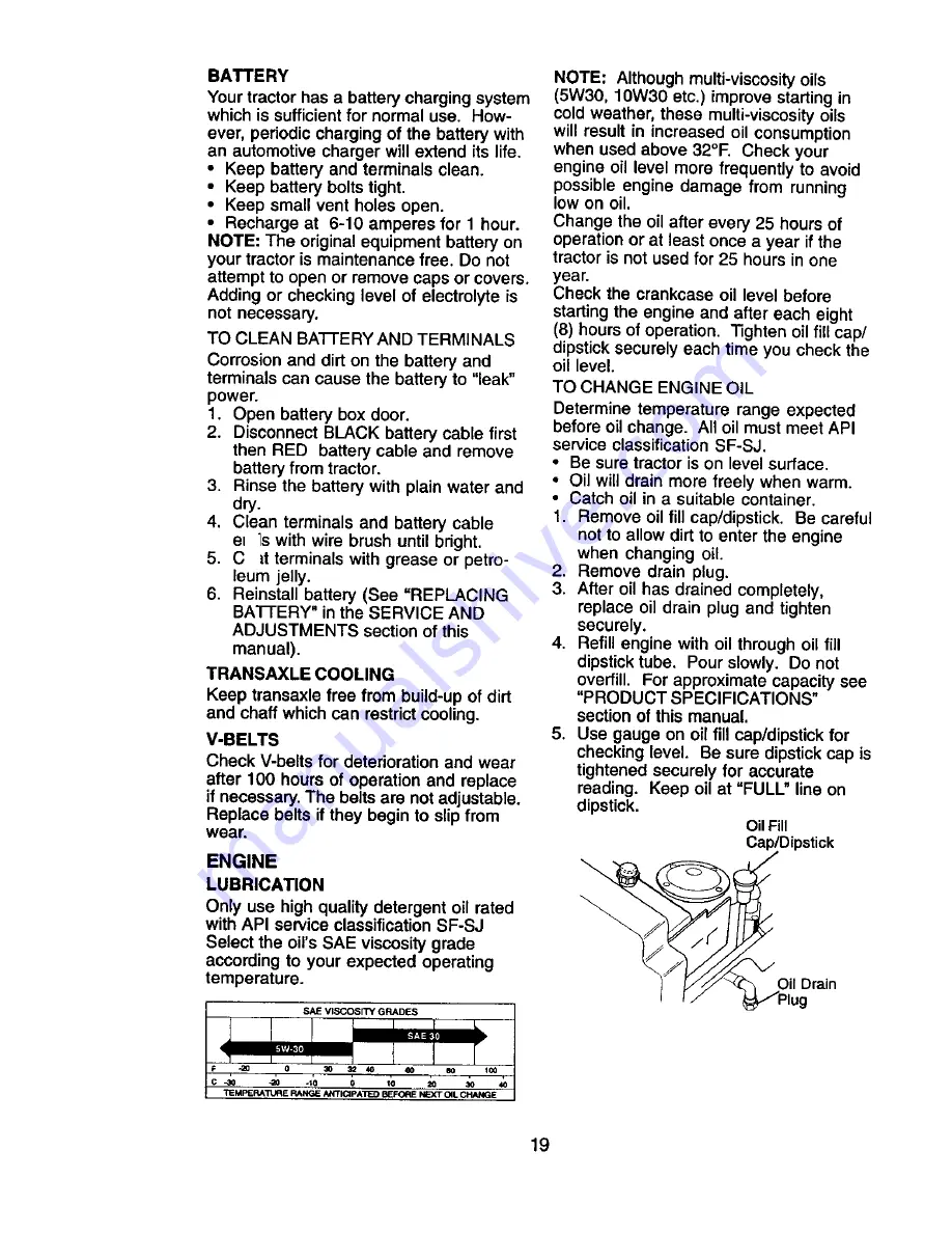 Craftsman 917.271552 Owner'S Manual Download Page 19