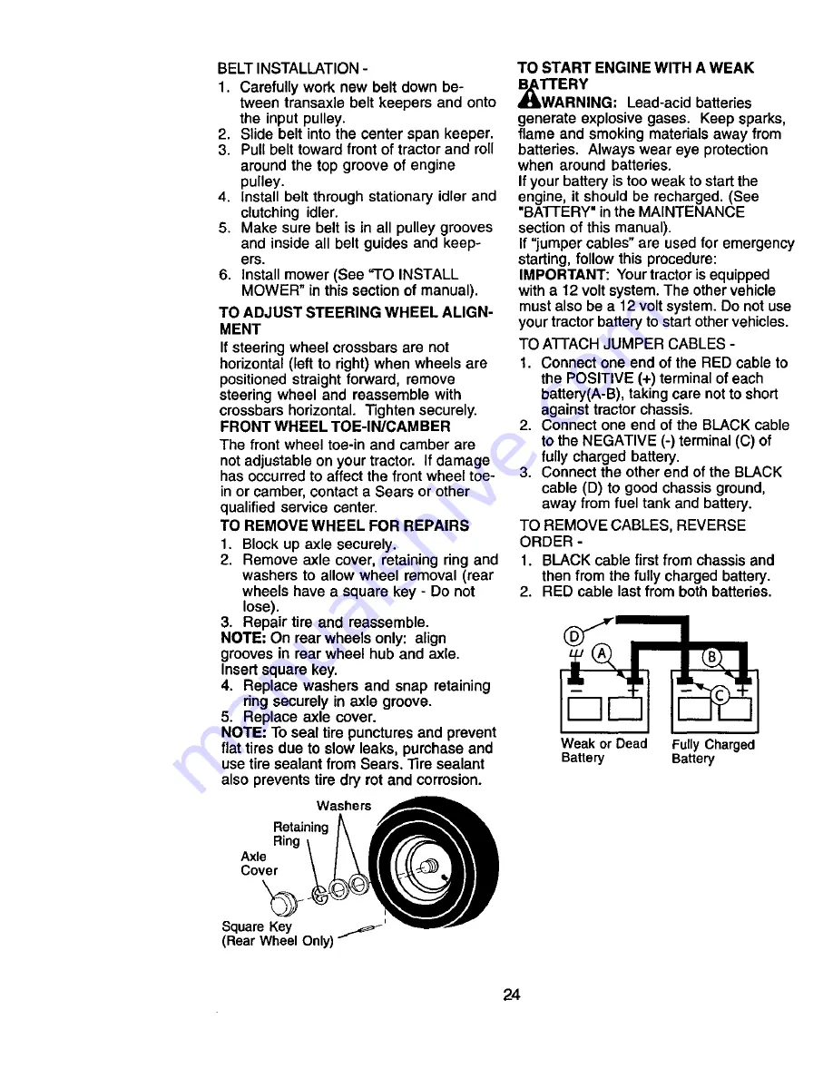 Craftsman 917.271552 Скачать руководство пользователя страница 24