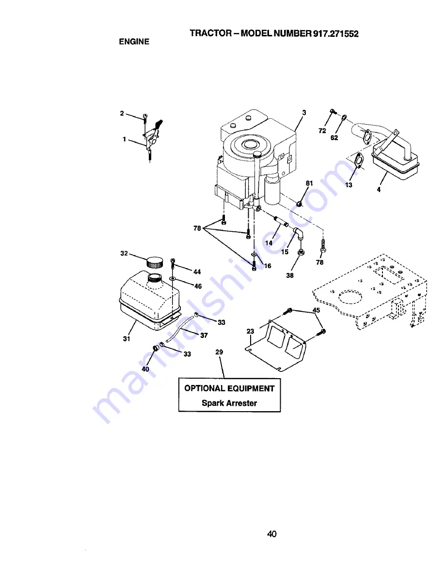 Craftsman 917.271552 Owner'S Manual Download Page 40