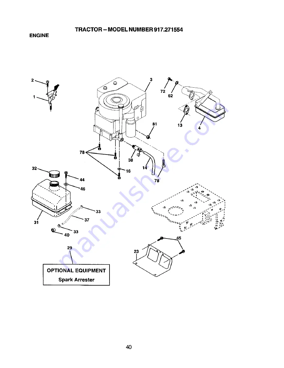 Craftsman 917.271554 Owner'S Manual Download Page 40