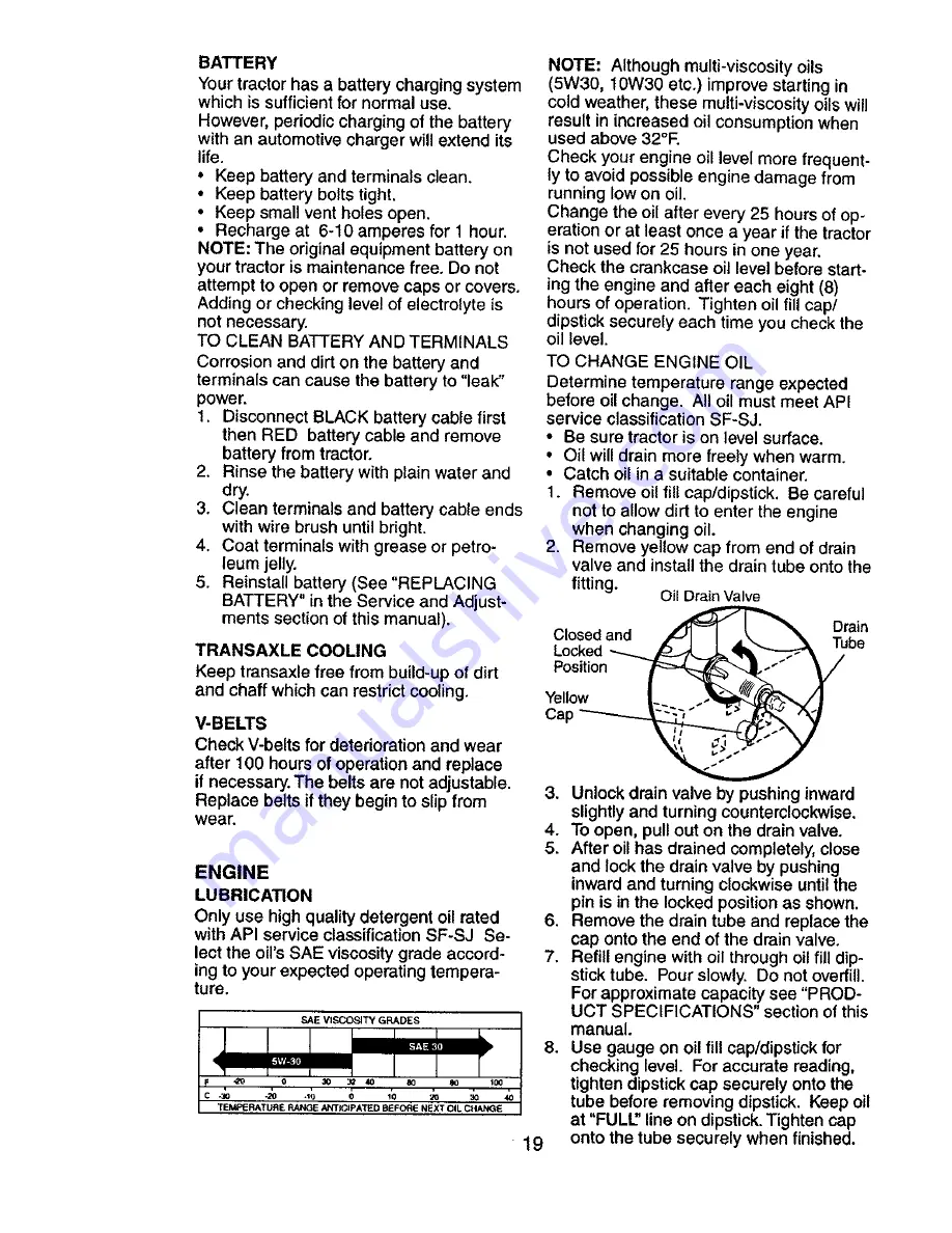 Craftsman 917.271555 Owner'S Manual Download Page 19