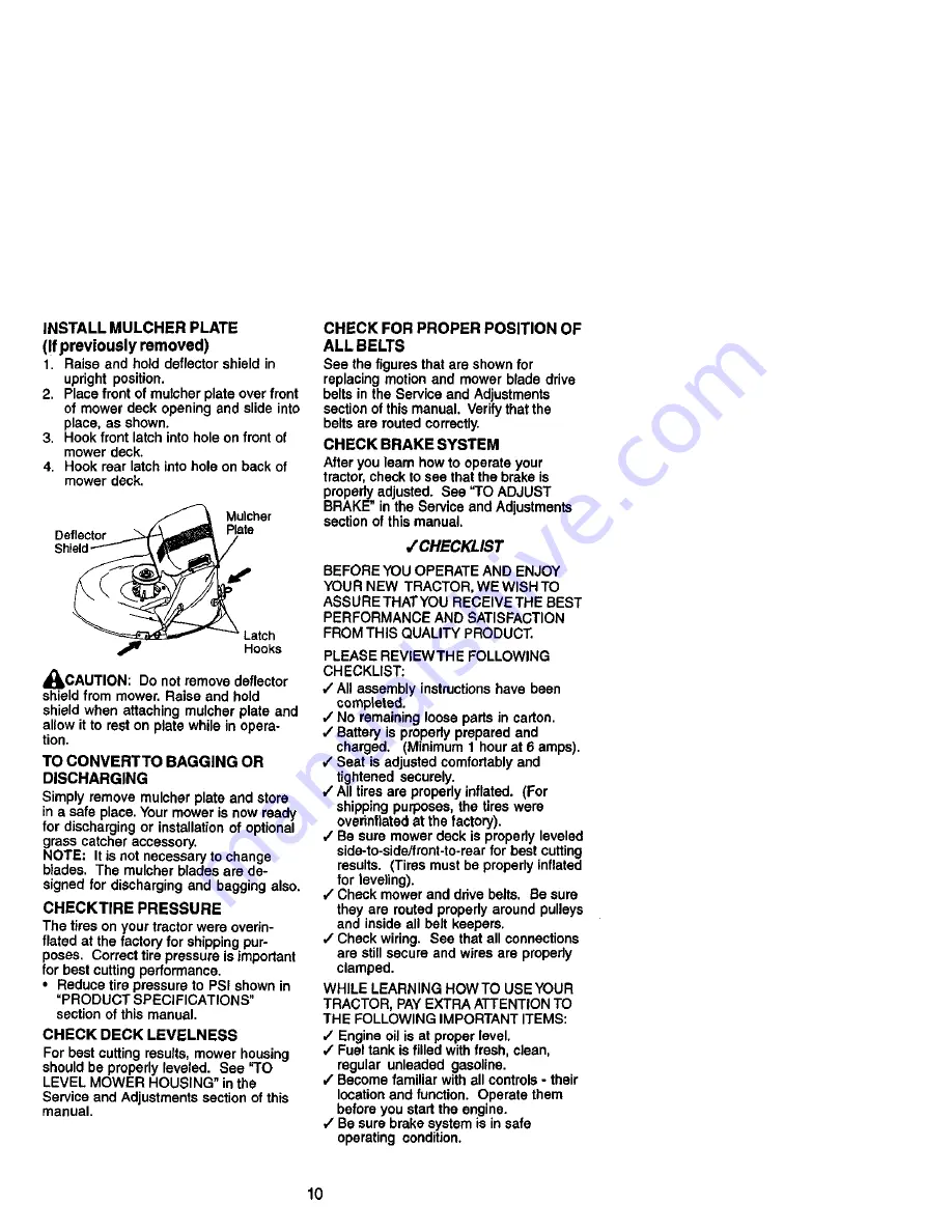 Craftsman 917.271630 Owner'S Manual Download Page 10