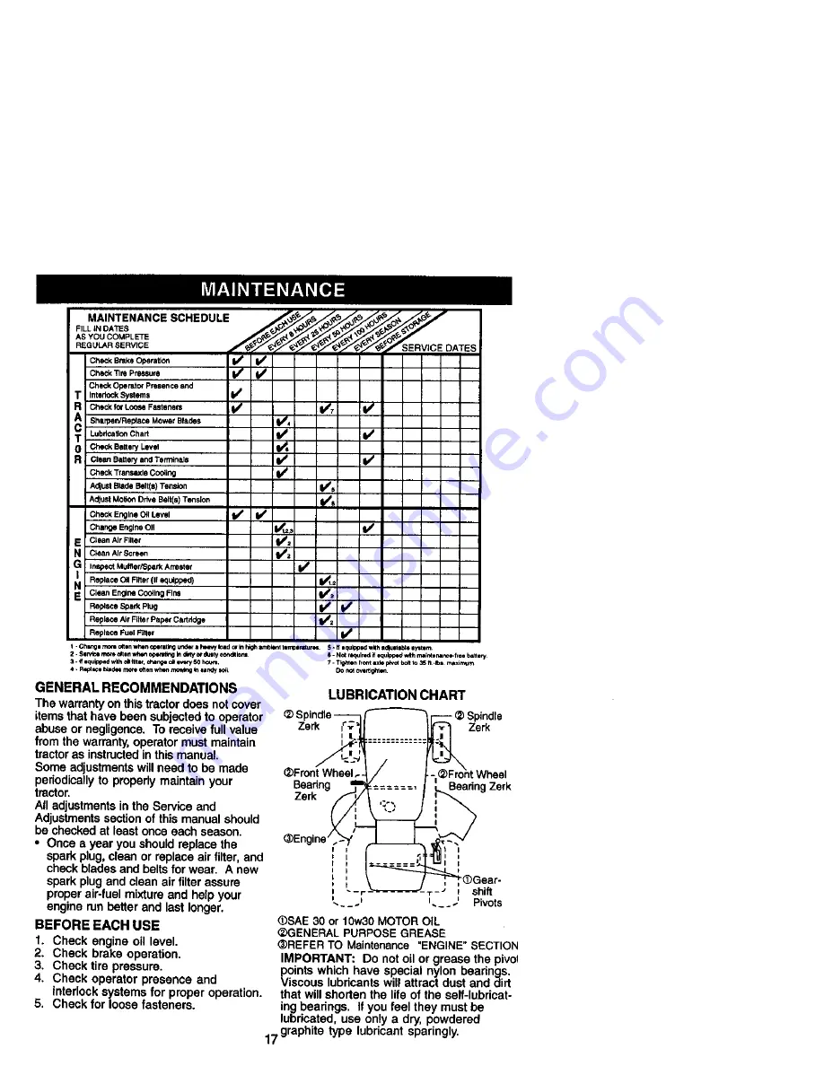 Craftsman 917.271630 Owner'S Manual Download Page 17