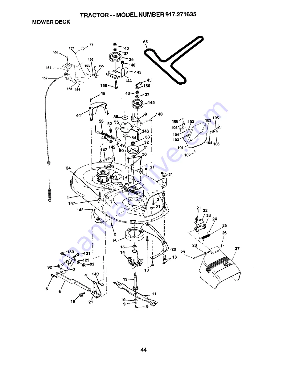 Craftsman 917.271635 Скачать руководство пользователя страница 44