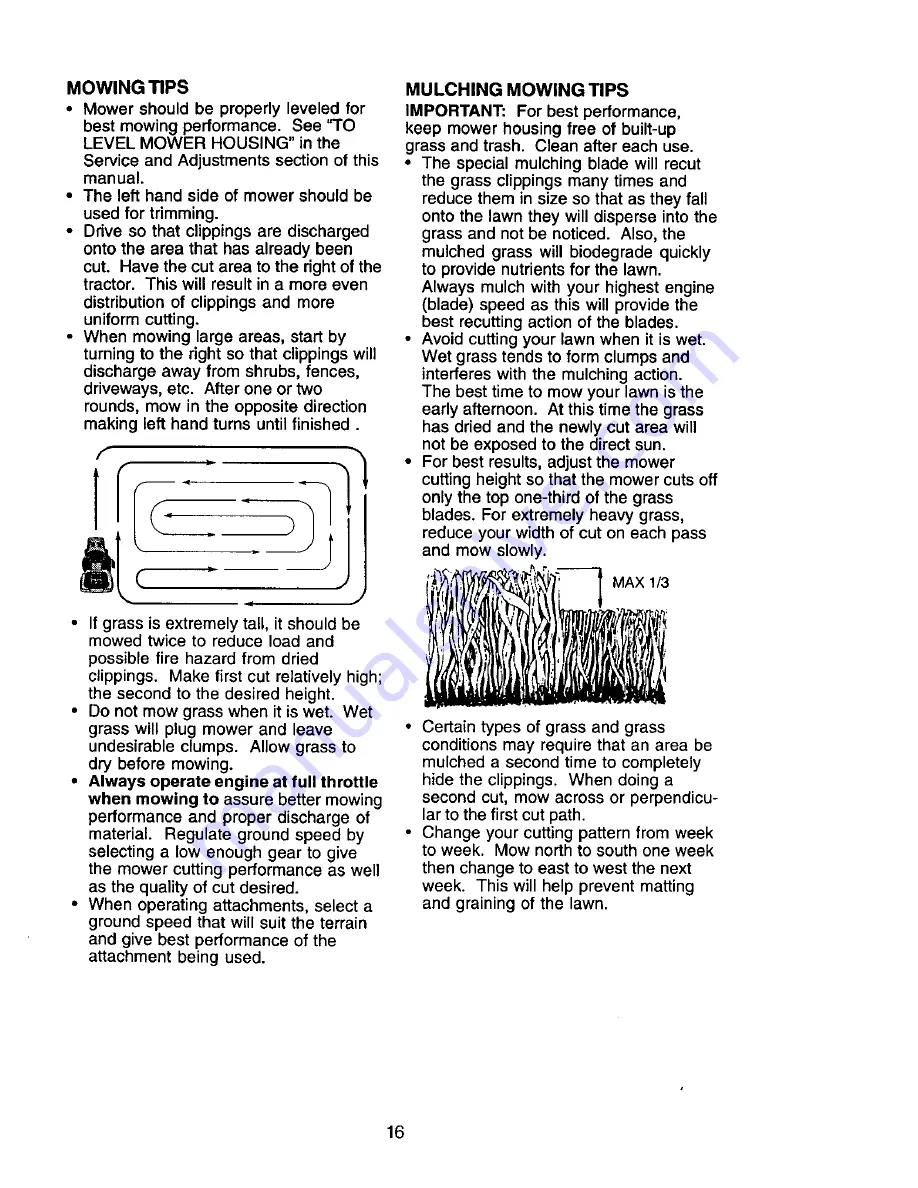 Craftsman 917.271650 Owner'S Manual Download Page 16