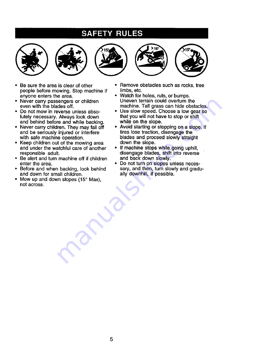 Craftsman 917.271654 Owner'S Manual Download Page 5