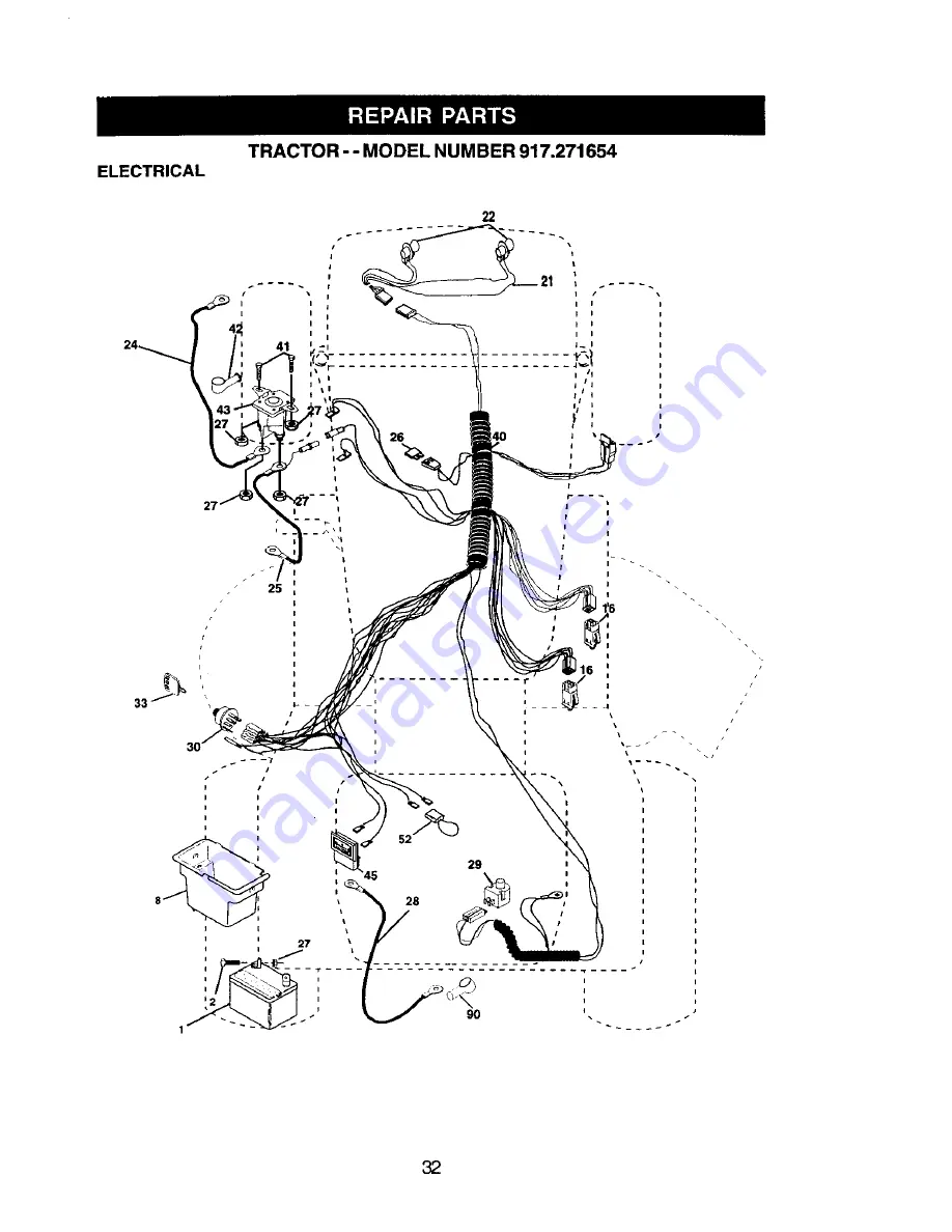 Craftsman 917.271654 Owner'S Manual Download Page 32