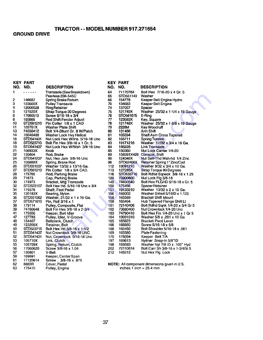 Craftsman 917.271654 Owner'S Manual Download Page 37