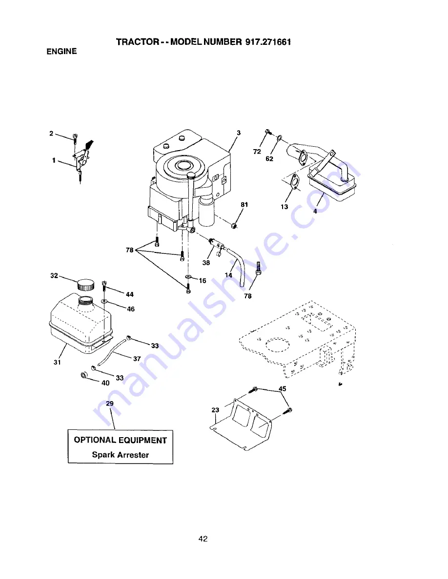 Craftsman 917.271661 Скачать руководство пользователя страница 42