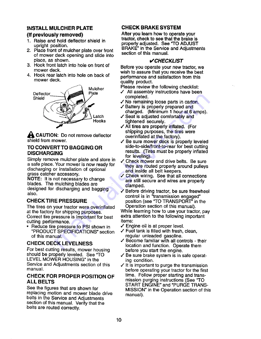 Craftsman 917.271662 Owner'S Manual Download Page 10