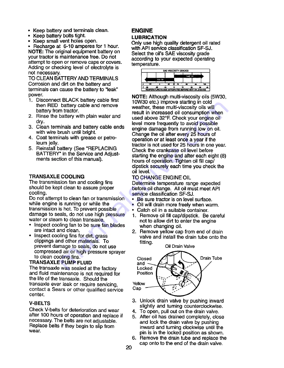 Craftsman 917.271662 Owner'S Manual Download Page 20