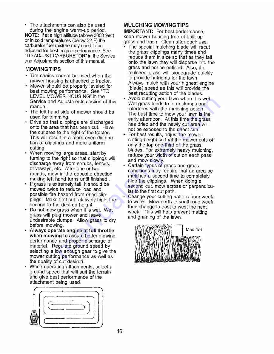 Craftsman 917.271731 Owner'S Manual Download Page 16