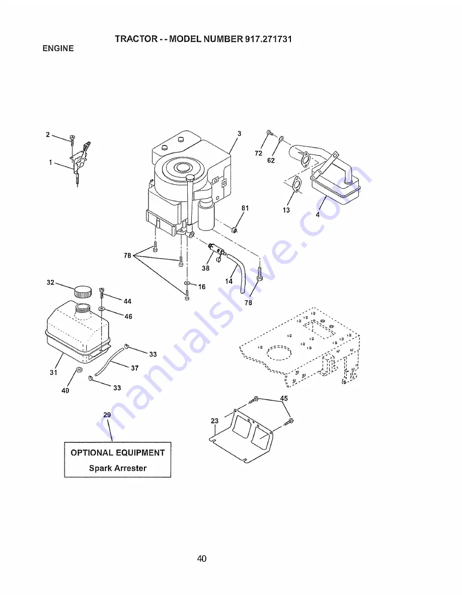 Craftsman 917.271731 Owner'S Manual Download Page 40