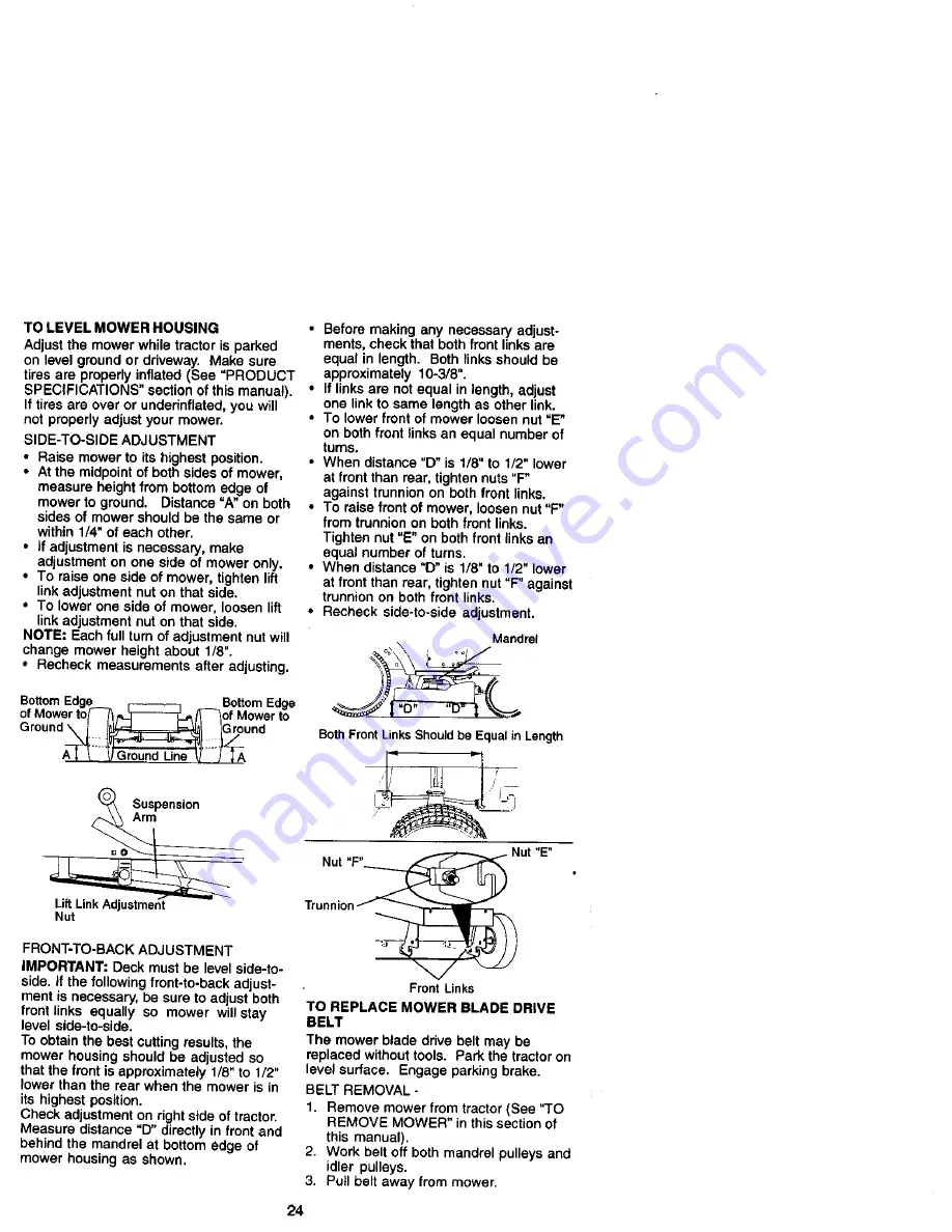 Craftsman 917.271810 Owner'S Manual Download Page 24