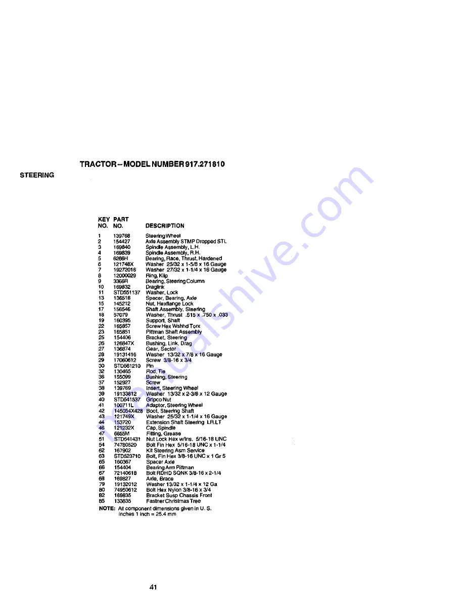 Craftsman 917.271810 Owner'S Manual Download Page 41