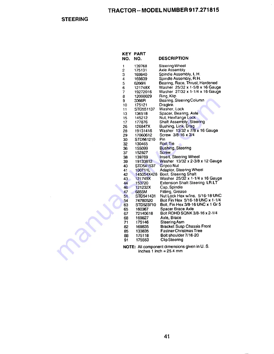 Craftsman 917.271815 Owner'S Manual Download Page 41