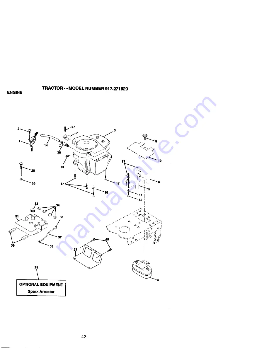 Craftsman 917.27182 Скачать руководство пользователя страница 42