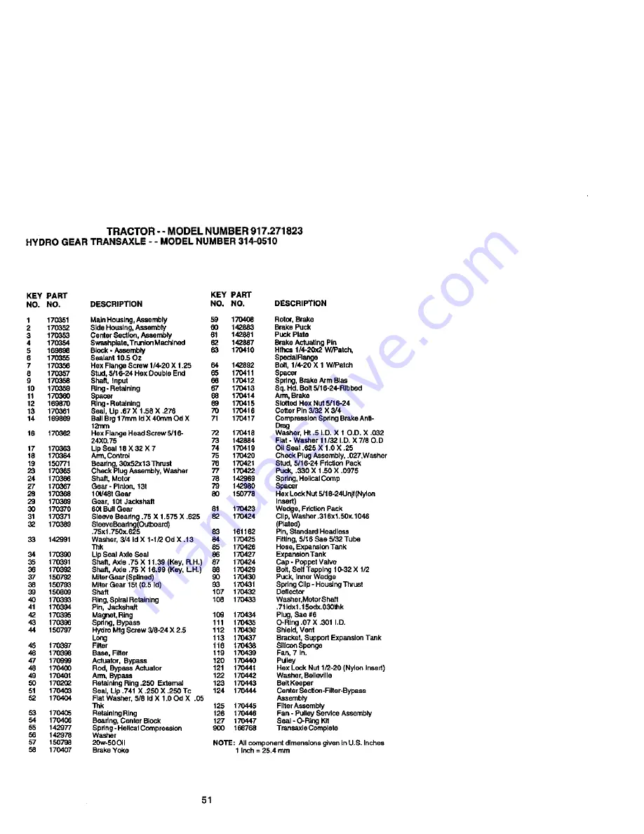 Craftsman 917.271823 Owner'S Manual Download Page 51