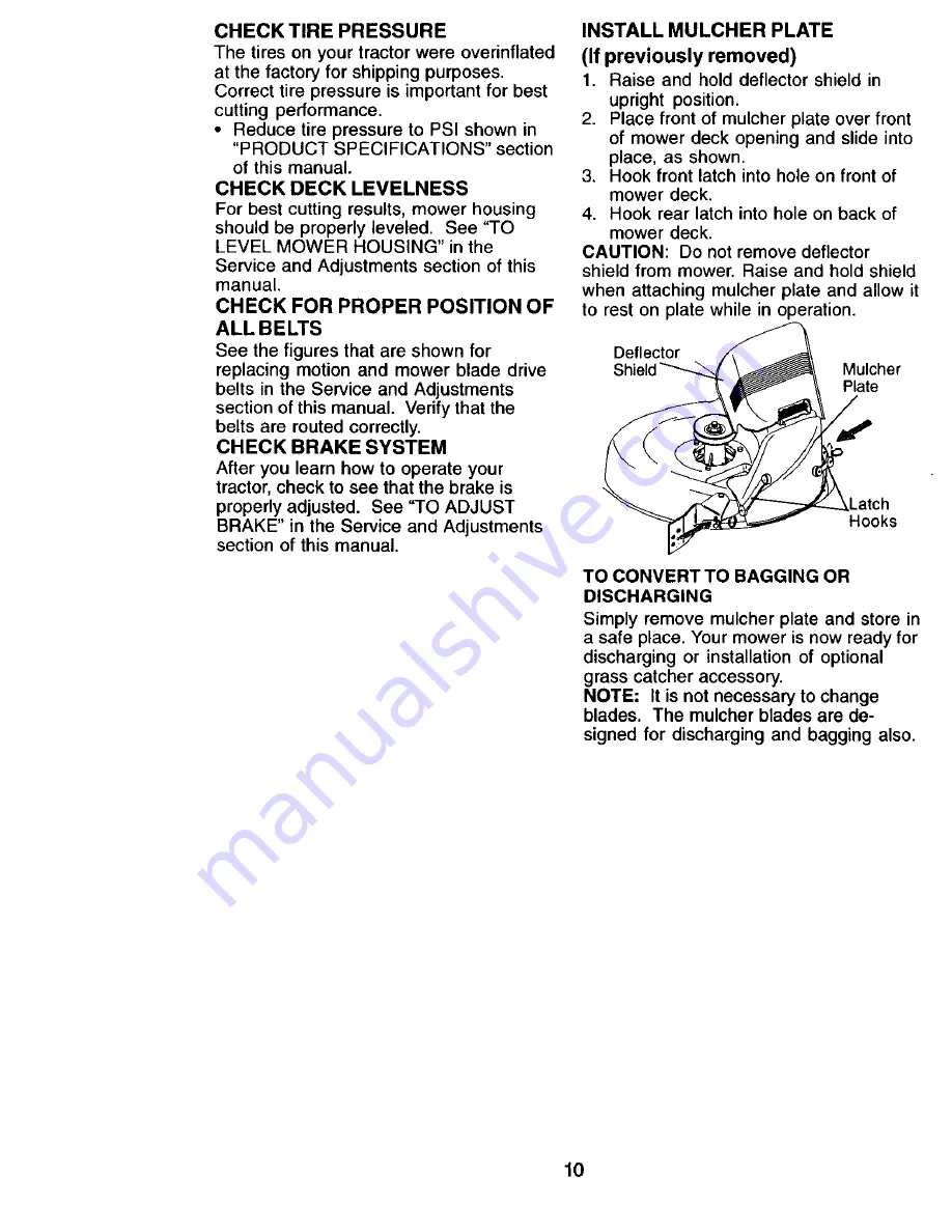 Craftsman 917.271826 Owner'S Manual Download Page 10