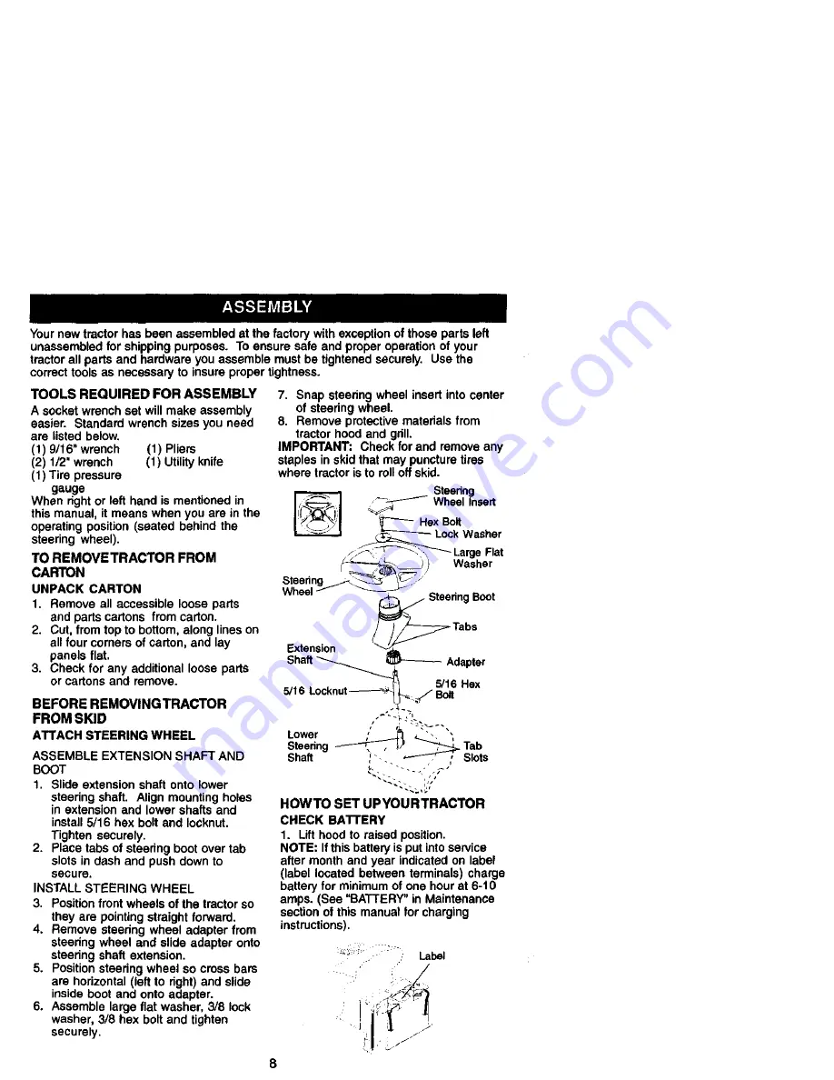 Craftsman 917.27184 Owner'S Manual Download Page 8