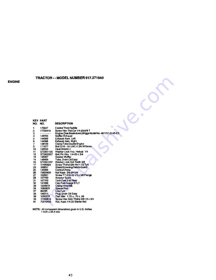 Craftsman 917.27184 Owner'S Manual Download Page 43