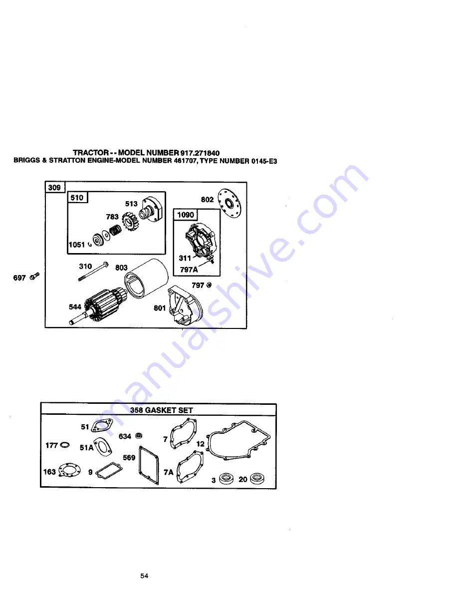 Craftsman 917.27184 Owner'S Manual Download Page 54