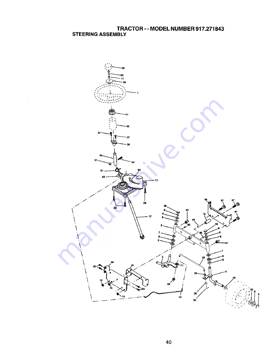 Craftsman 917.271843 Owner'S Manual Download Page 40