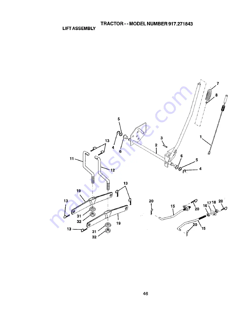 Craftsman 917.271843 Owner'S Manual Download Page 46