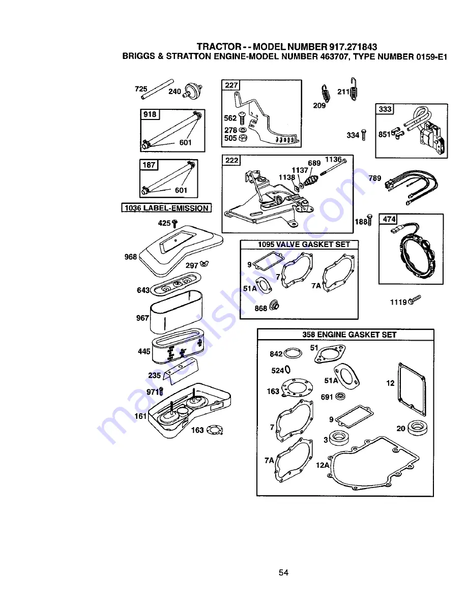 Craftsman 917.271843 Скачать руководство пользователя страница 54