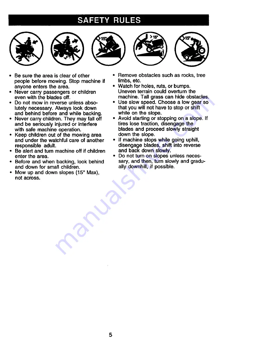 Craftsman 917.271861 Owner'S Manual Download Page 5