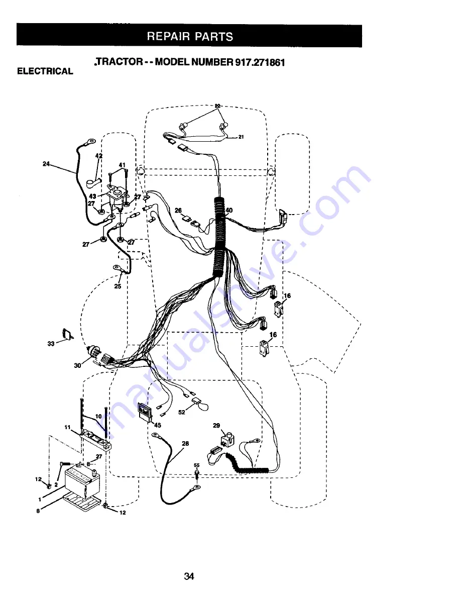 Craftsman 917.271861 Скачать руководство пользователя страница 34