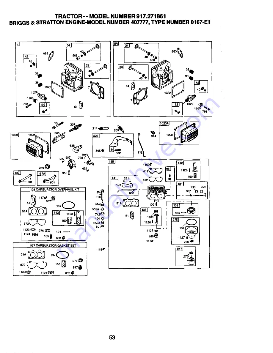 Craftsman 917.271861 Owner'S Manual Download Page 53