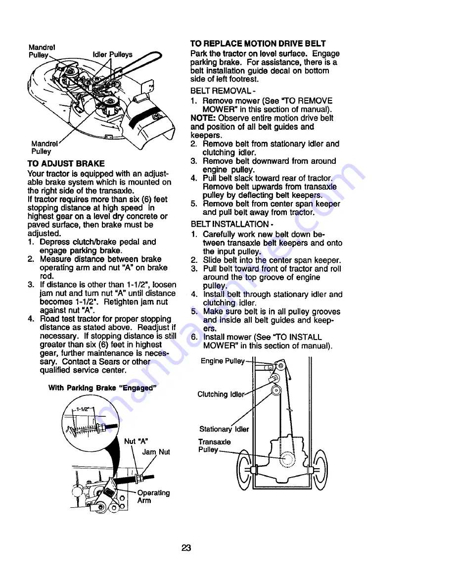 Craftsman 917.27191 Owner'S Manual Download Page 23