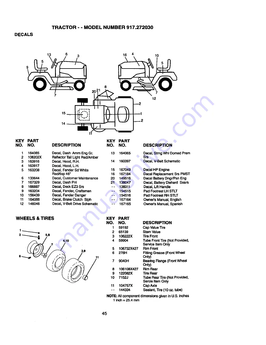 Craftsman 917.272030 Скачать руководство пользователя страница 45