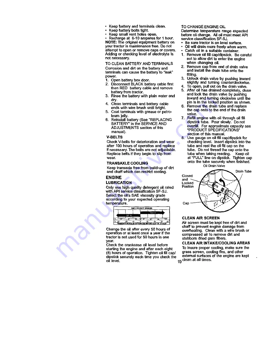 Craftsman 917.272054 Owner'S Manual Download Page 19