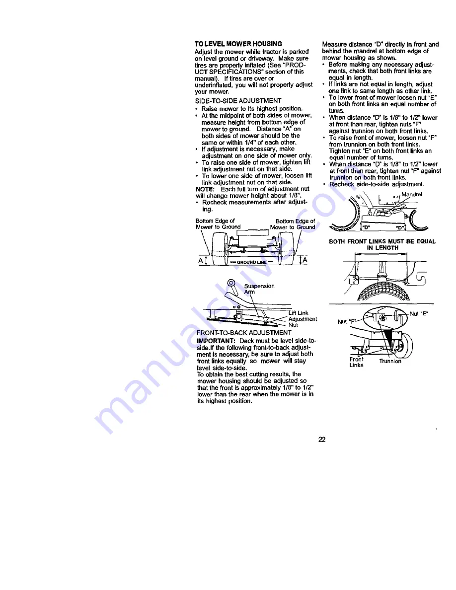 Craftsman 917.272054 Owner'S Manual Download Page 22