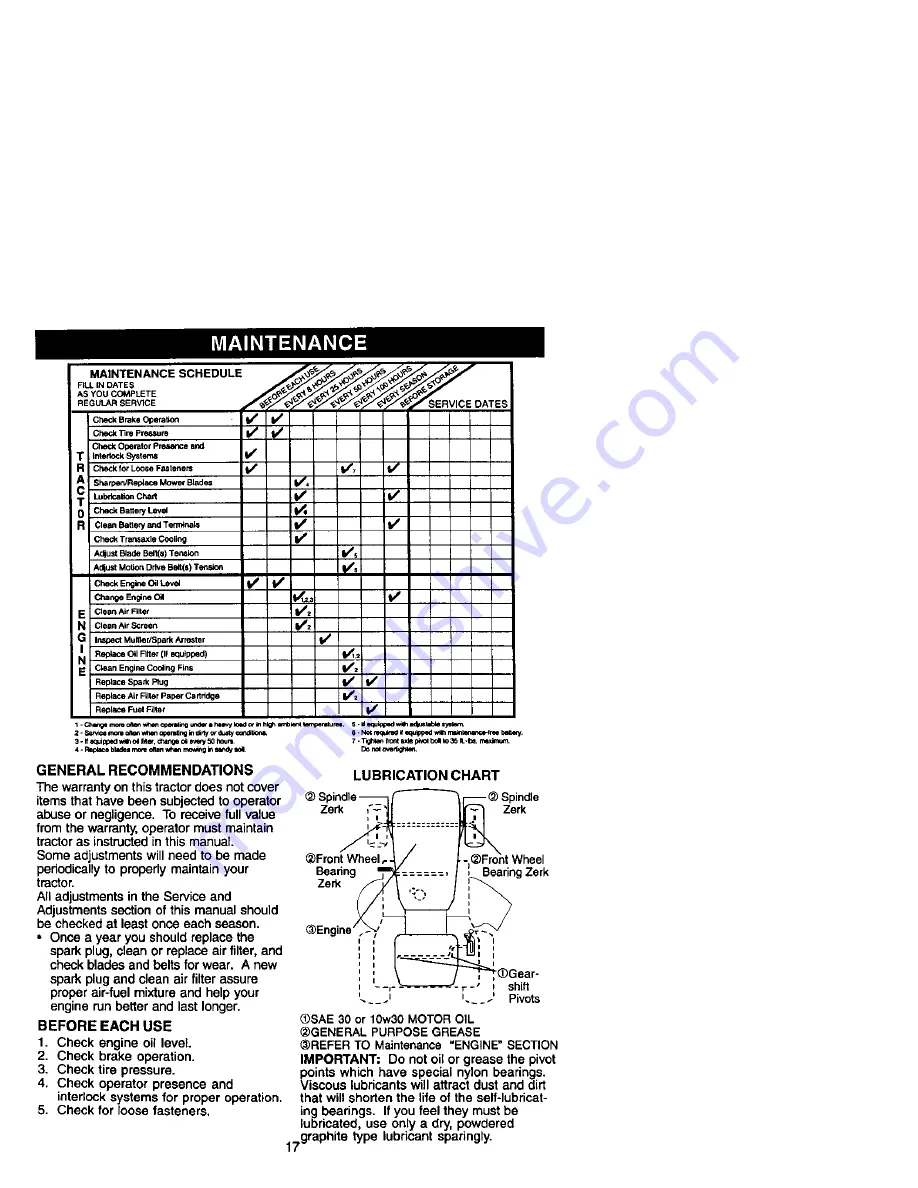 Craftsman 917.272056 Owner'S Manual Download Page 17