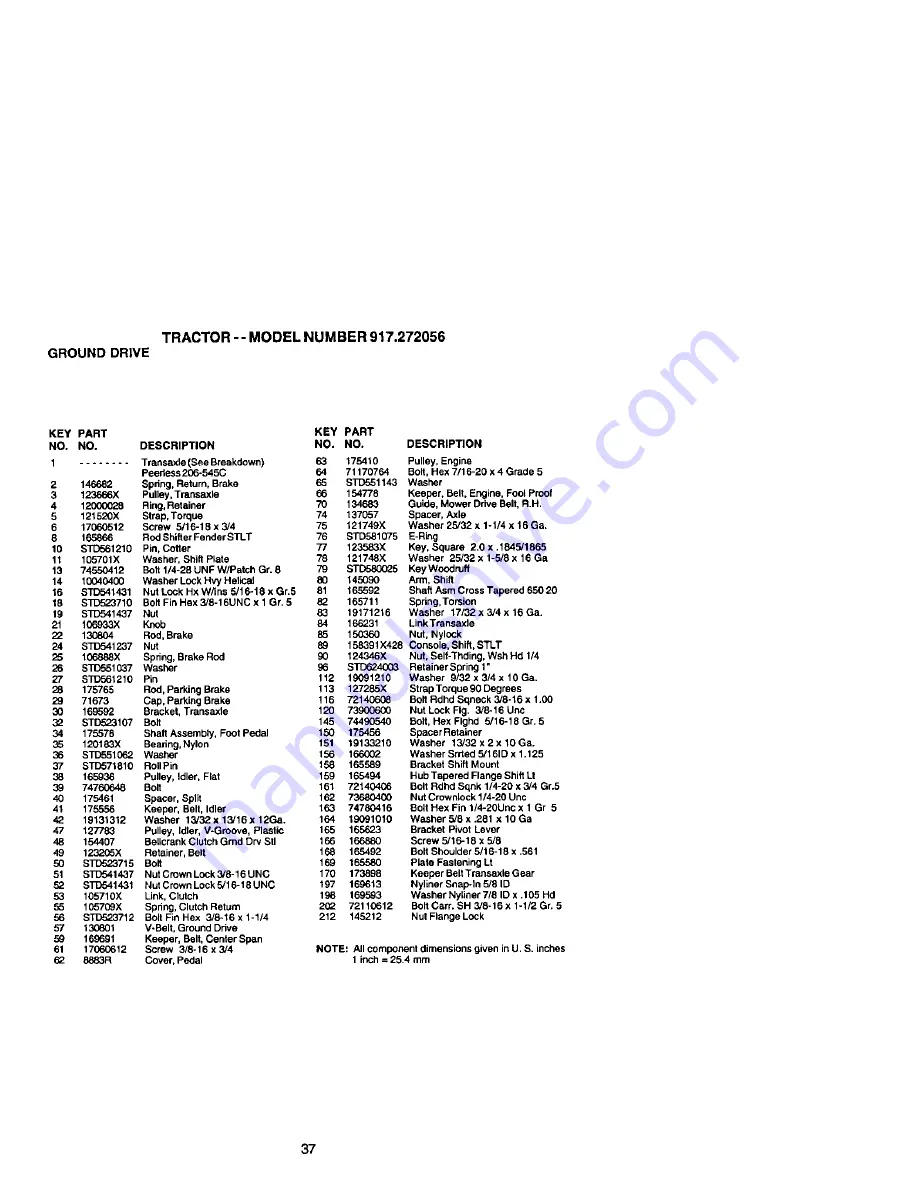 Craftsman 917.272056 Owner'S Manual Download Page 37