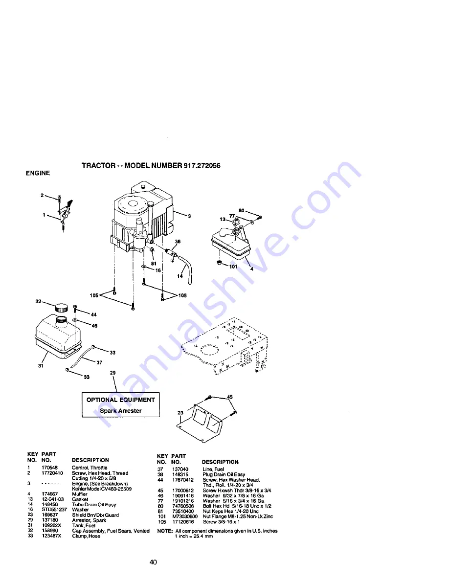 Craftsman 917.272056 Owner'S Manual Download Page 40